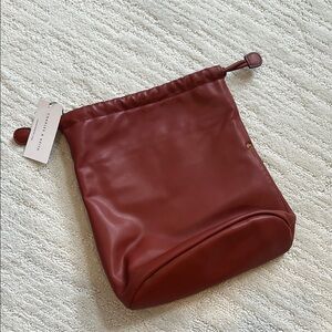 Charles & Keith Red Leather Women's Bag
